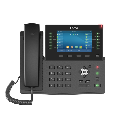 Fanvil X7C Color IP Phone for Business | HD Audio & Bluetooth Fanvil