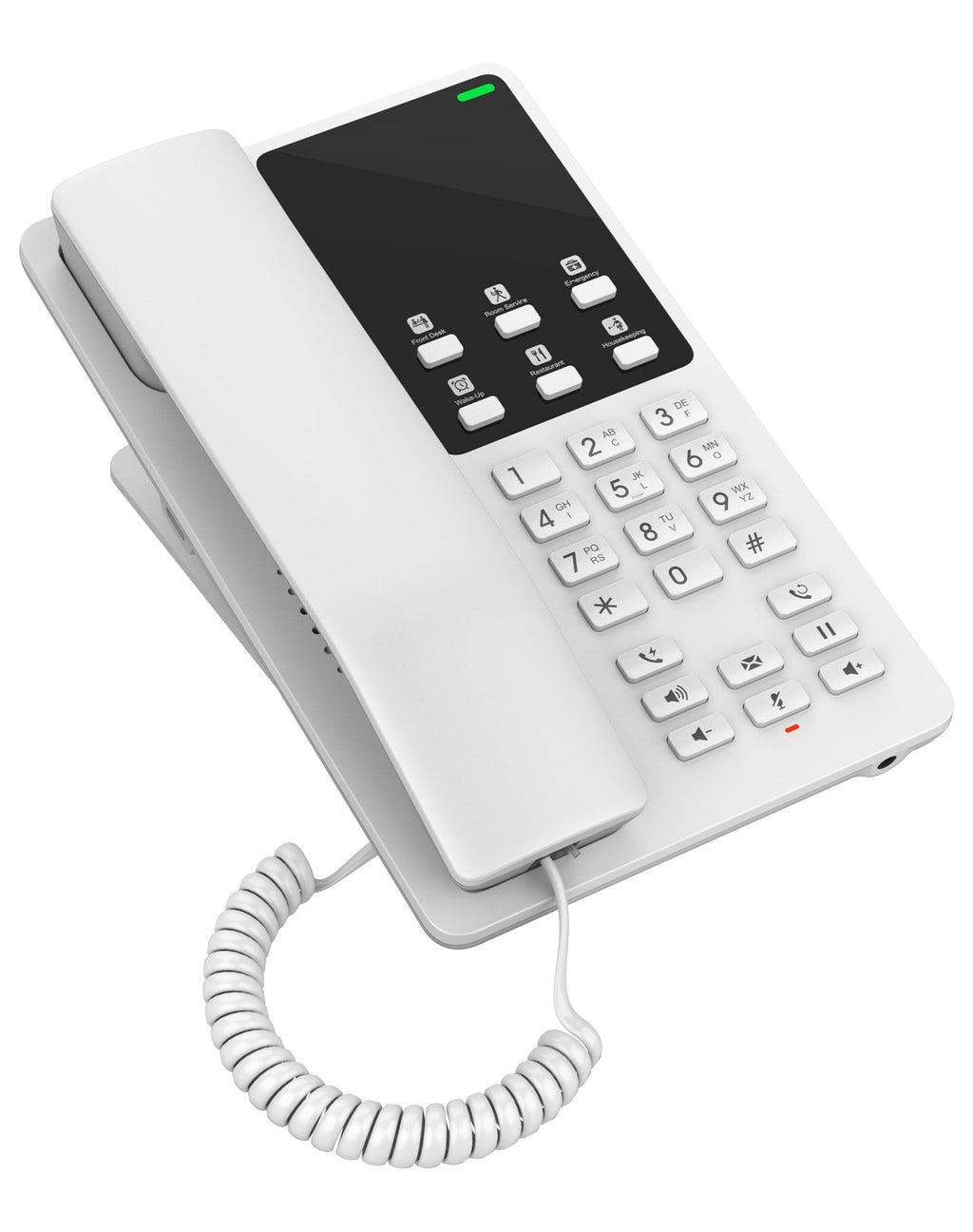 Grandstream GHP620 White Desktop IP Phone for Hotels Grandstream
