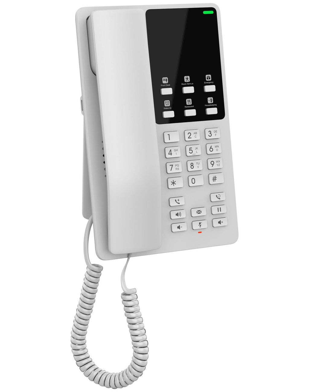Grandstream GHP620 White Desktop IP Phone for Hotels Grandstream