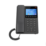 Grandstream Desktop Hotel Phone, 3.5' Color LCD, PoE, Dual-band WiFi 6, Black - Grandstream GHP631W