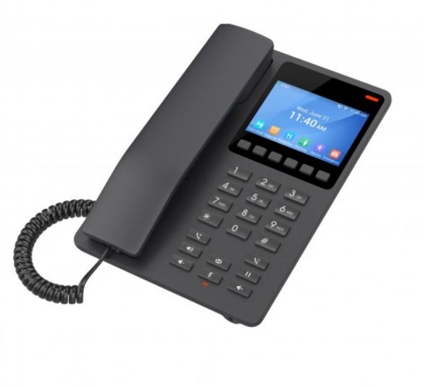 Grandstream GHP631 Desk Hotel Phone | Color LCD, PoE Grandstream