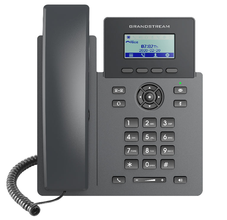 Grandstream GRP2601P VoIP Phone - 2 Lines, PoE & Easy Setup Grandstream
