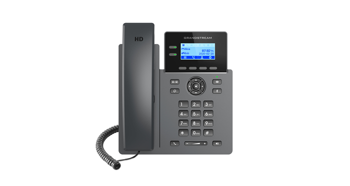 Grandstream GRP2602W Wi-Fi IP Phone - 2-Line Business VoIP Handset Grandstream
