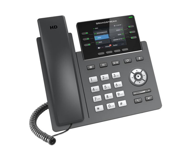 Grandstream GRP2613 3-Line Carrier-Grade IP Phone Grandstream