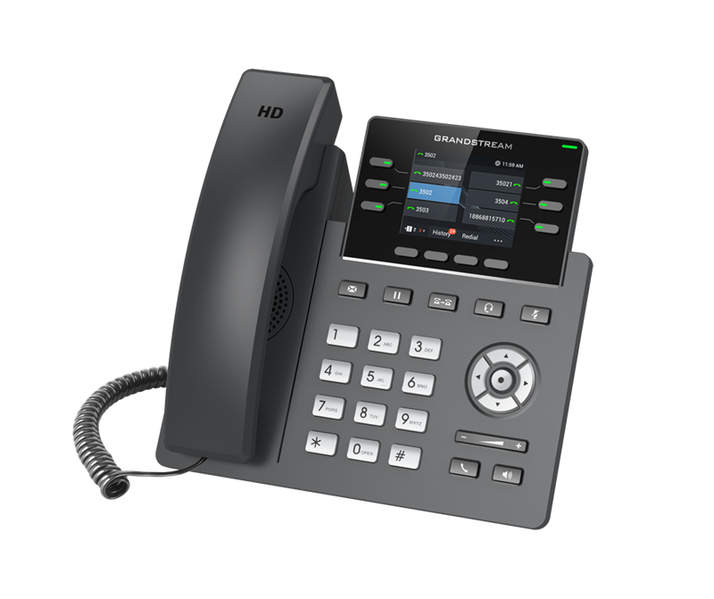 Grandstream GRP2613 3-Line Carrier-Grade IP Phone Grandstream