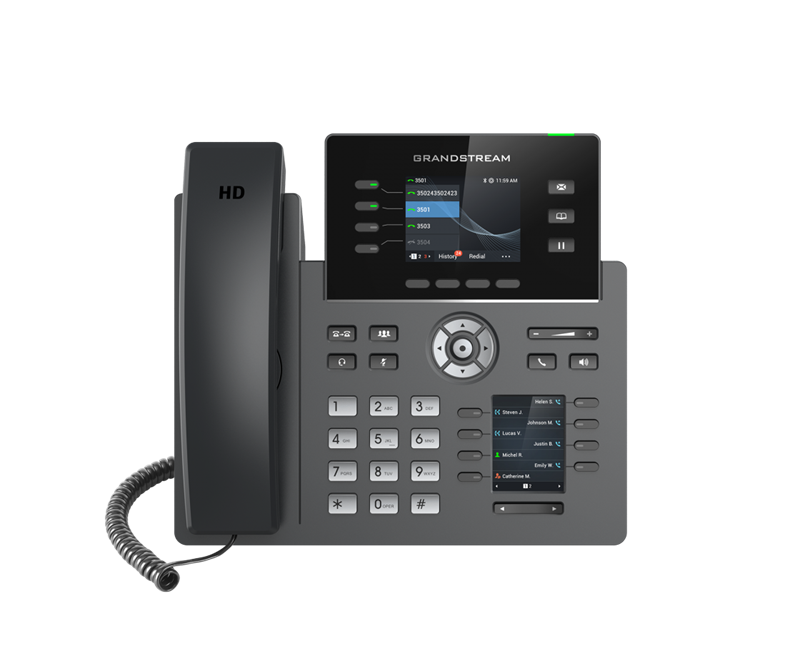 Grandstream GRP2614 4-Line Business VoIP Phone with Wi-Fi & Bluetooth Grandstream