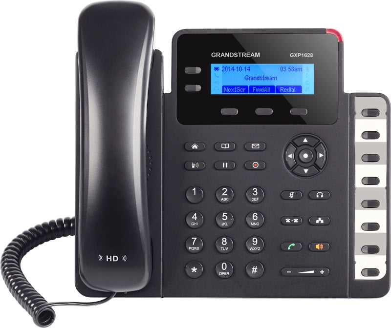Grandstream GXP1628 Gigabit VoIP Phone | 2-Line, BLF, PoE Grandstream