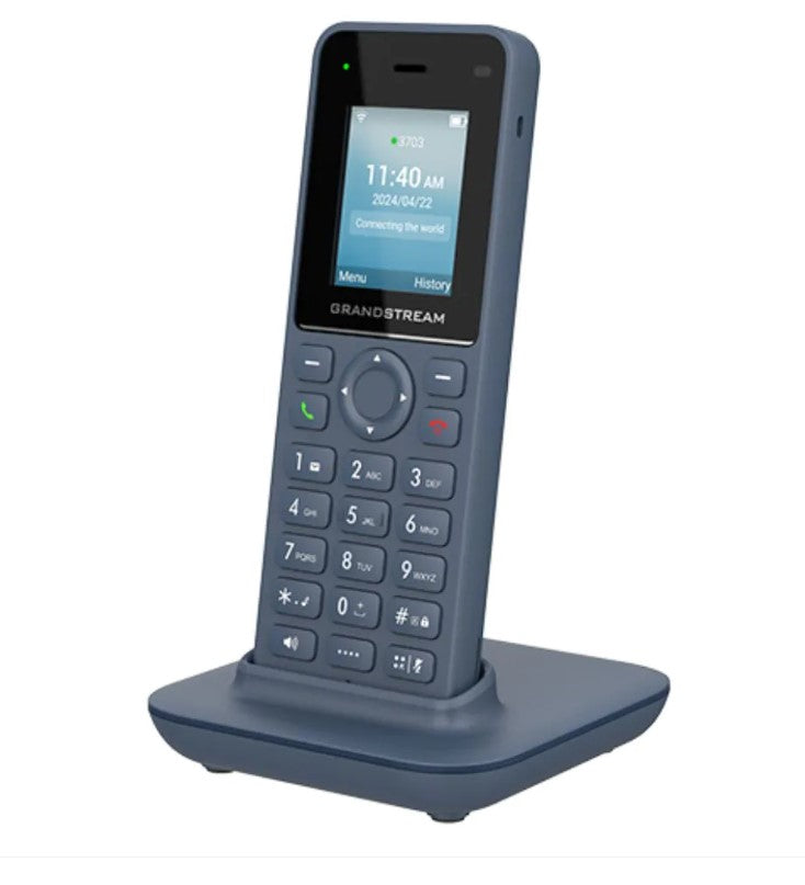 Grandstream Cordless Wi-Fi IP Phone with Integrated Dual-Band and 6-Hour Talk Time, Bluetooth - Grandstream WP816