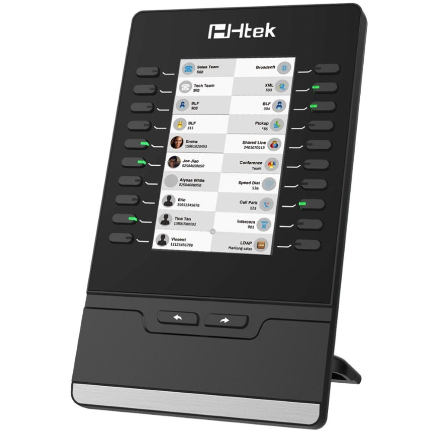 Color Screen DSS Expansion Module | 20 Programmable Keys Htek
