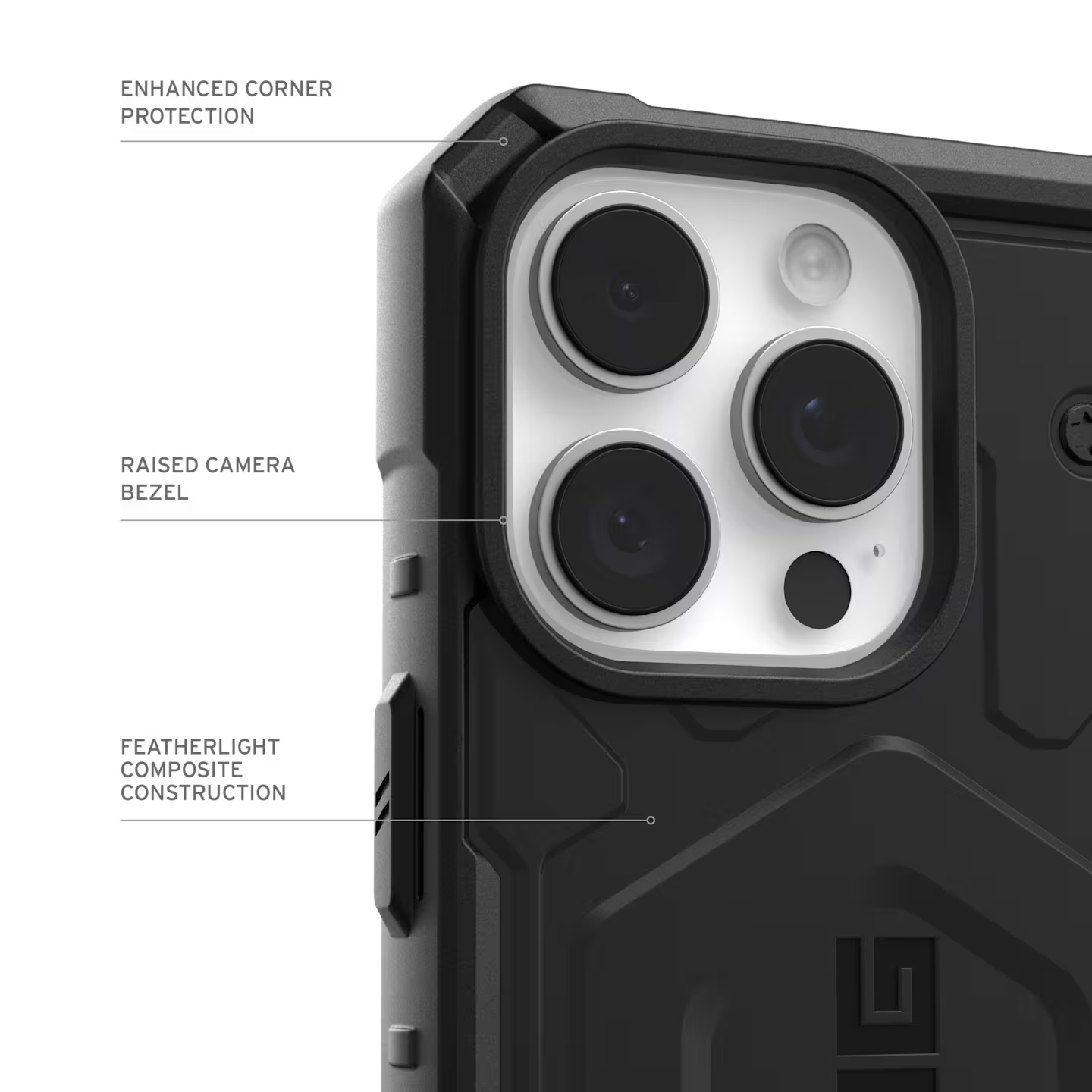 UAG Pathfinder MagSafe Apple iPhone 16 Pro (6.3") Rugged Case - Black 