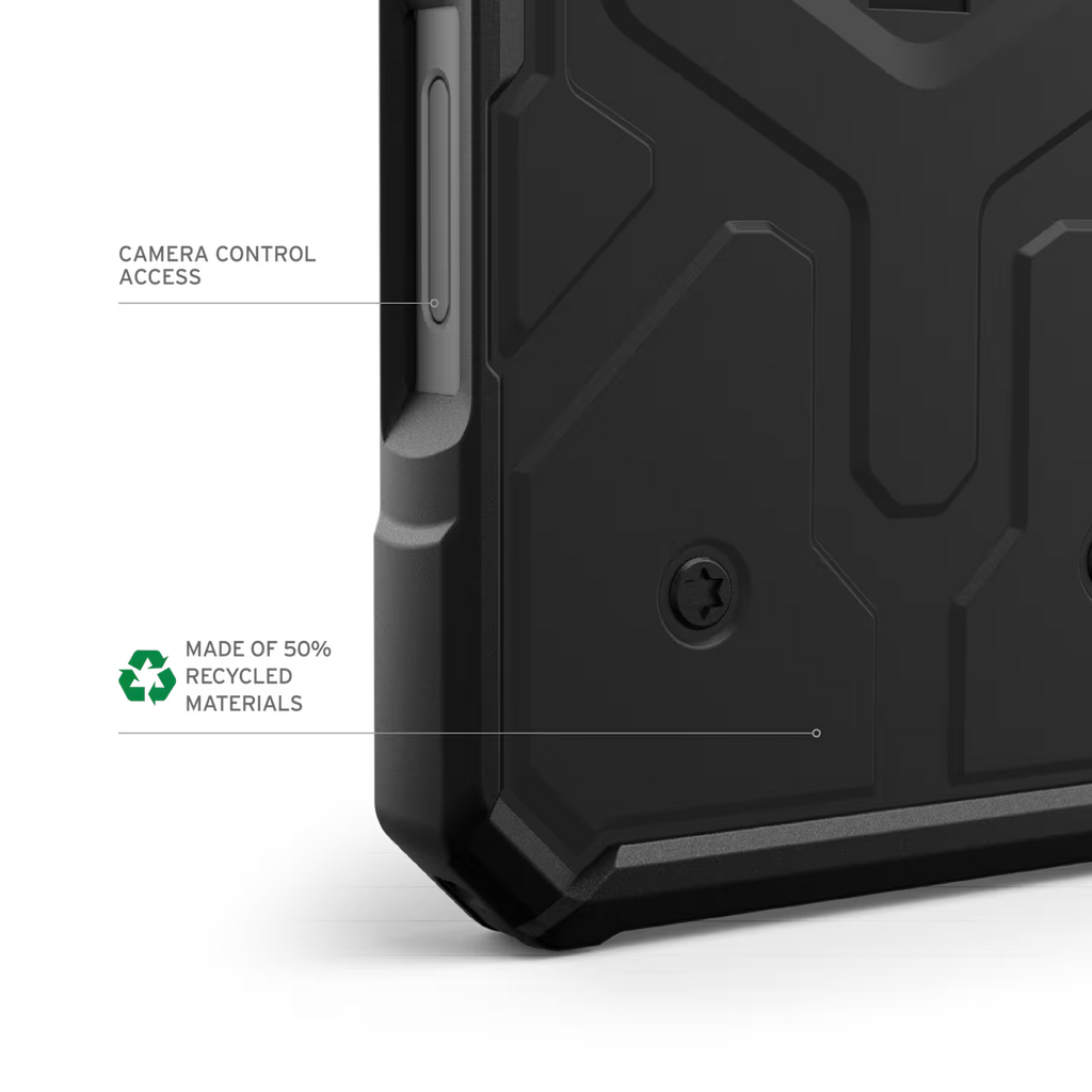 UAG Pathfinder MagSafe Apple iPhone 16 Pro (6.3") Rugged Case - Black 