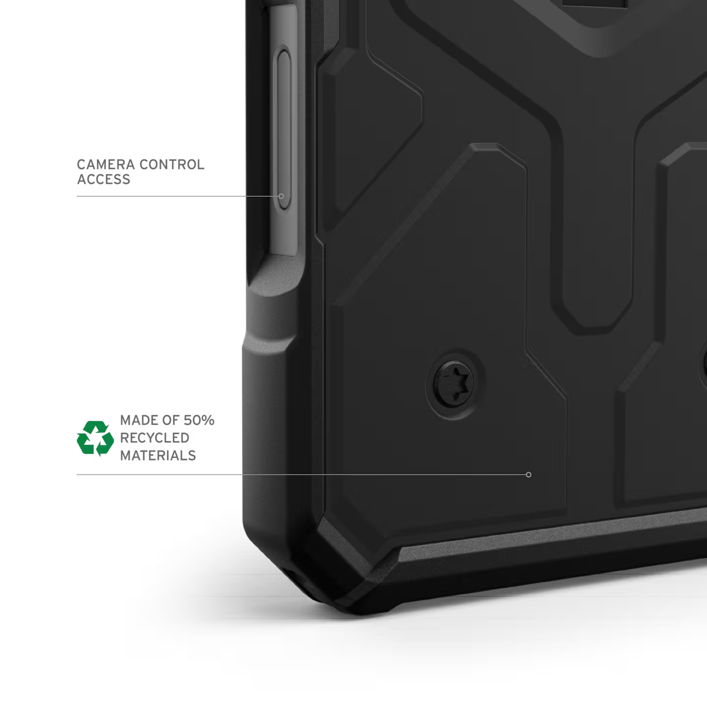 UAG Pathfinder MagSafe Apple iPhone 16 Pro (6.3") Rugged Case - Black 