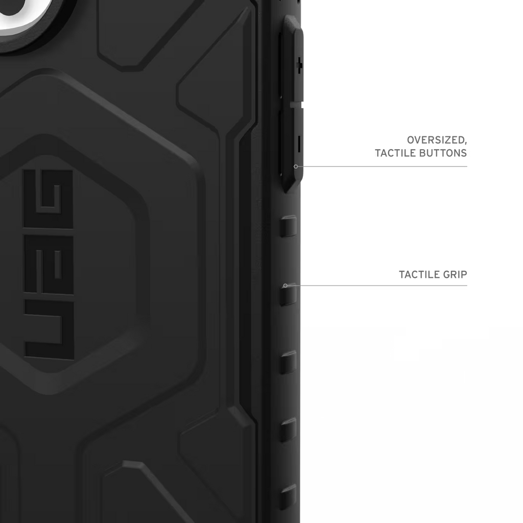 UAG Pathfinder MagSafe Apple iPhone 16 Pro (6.3") Rugged Case - Black 