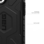 UAG Pathfinder MagSafe Apple iPhone 16 Pro (6.3") Rugged Case - Black 