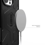 UAG Pathfinder MagSafe Apple iPhone 16 Pro (6.3") Rugged Case - Black 