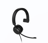 SNOM A310M Headset, Wired Mono, Full band audio, High wearing comfort, Lightweight construction Ideal for work