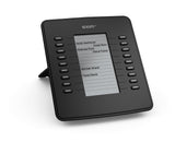 SNOM D7 Expansion Module USB for D785, D765, D745, D735, D725, D717 & D715, Black,18 Multi-color LED keys, Sup