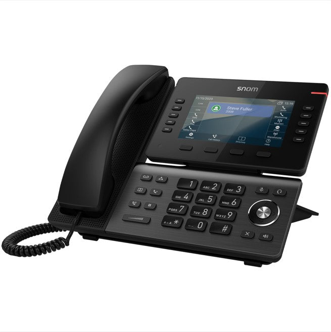 SNOM D815W Desk Phone: 5 Color Screen, USB, & Programmable Keys 
