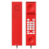 Snom E303A, Analogue Emergency Phone, traffic‑red casing and antibacterial housing, Hearing Aid Compatible
