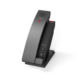 SNOM HD101 Hospitality Phone, Cordless DECT handset, Antibacterial housing, Large LED call indicator, Up to 4