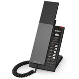 Snom HD340 – Slim Corded Guest Room Phone, PoE, Hands‑free calling, LED indicators, GDPR‑compliant