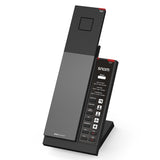 Snom HD341 – Slim IP‑DECT Guest Room Phone, PoE or PSU, Customisable handset back cover, GDPR‑compliant,Large