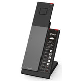 Snom HD341A – Analogue Cordless Guest Room Phone, wireless DECT handset, five speed‑dial keys, antibacterial h