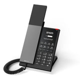 Snom HD350A – Analogue Corded Guest Room Phone, Antibacterial housing, Visible LED indicators, Customisable fa