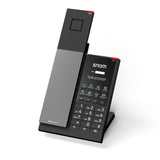 Snom HD351A – Analogue Cordless Guest Room Phone, Antibacterial housing, Customisable faceplate, HAC‑compatibl