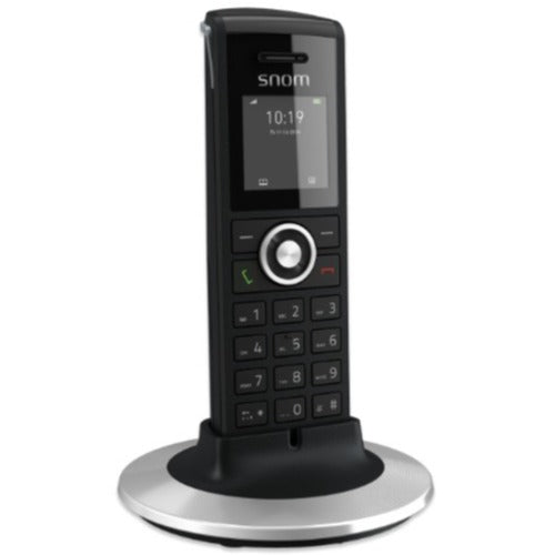 Snom M25 (UKL), TFT color display, 75 hours standby, 21‑key layout, Included 2 × AAA rechargeable batteries M2