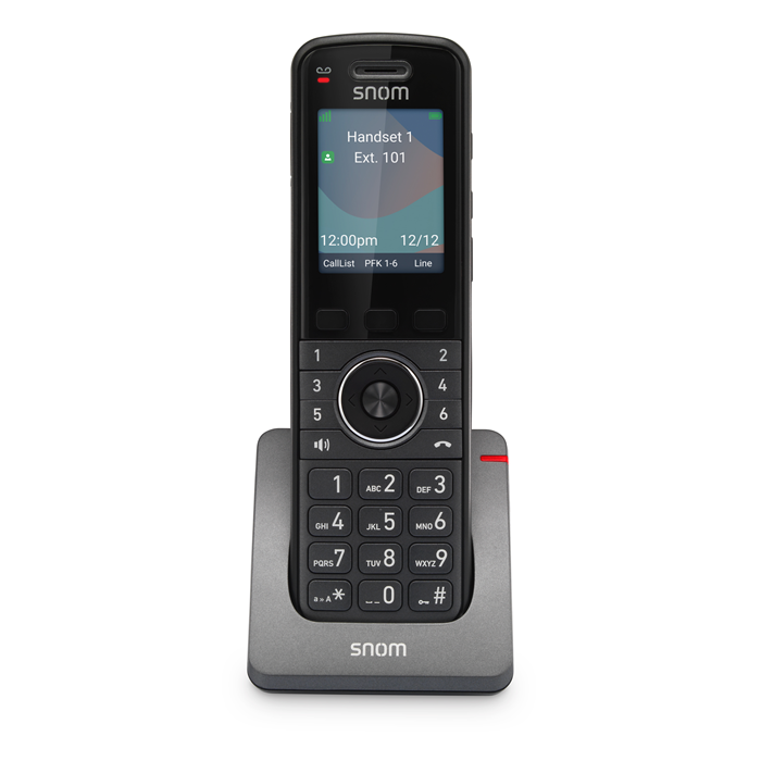 SNOM M55 DECT Handset, Bluetooth, HD Audio Quality, Long Standby time, Backlit Keys, Advanced Audio Quality, F