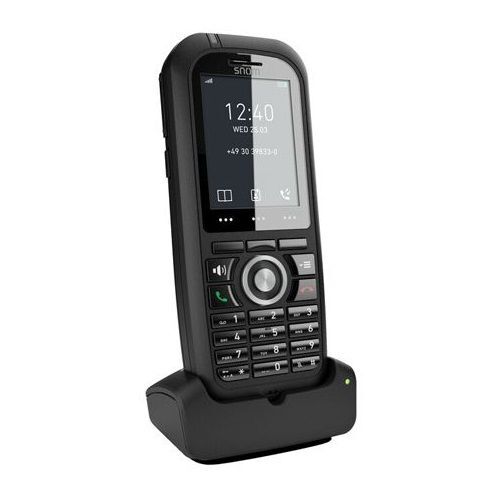 SNOM M80 IP DECT handset, Ruggedized, Bluetooth, HD Audio Quality, Backlit Keypad, Alarm Function, LED Color D