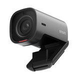 Snom V420 4K webcam, 8MP sensor, 4K@30fps, beamforming microphone array, 3 microphones, USB-C, Zoom, Teams, We