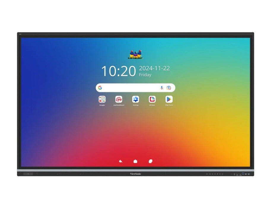 ViewSonic 75 4K EDLA Interactive Display for Classrooms & Meetings ViewSonic Commercial