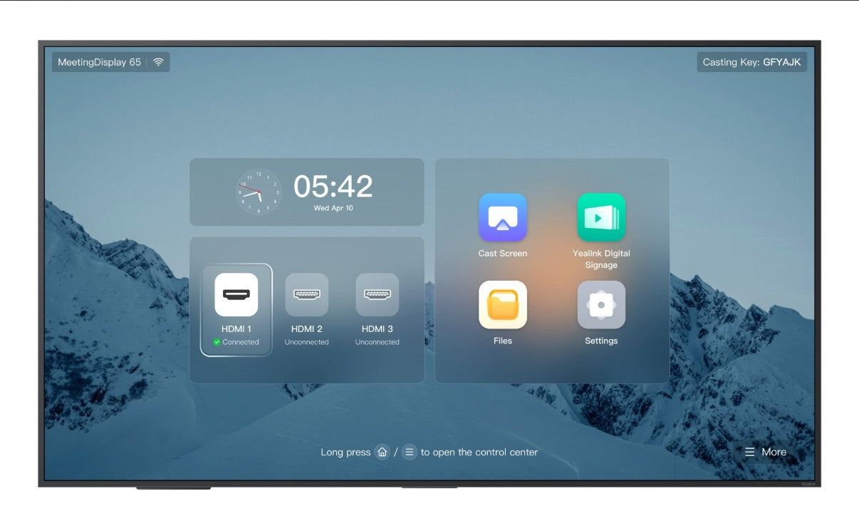 Yealink A50 MeetingBar & MD65 4K Display Kit - Save 53%! Yealink