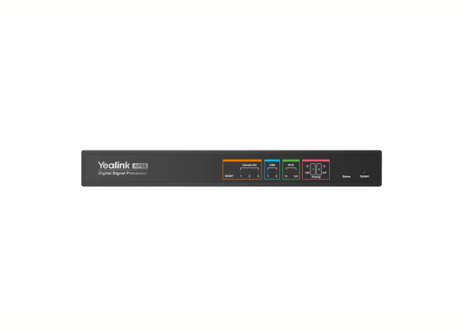 Yealink AP08 Dante Rack Mount DSP for Professional Audio & Conferencing Yealink