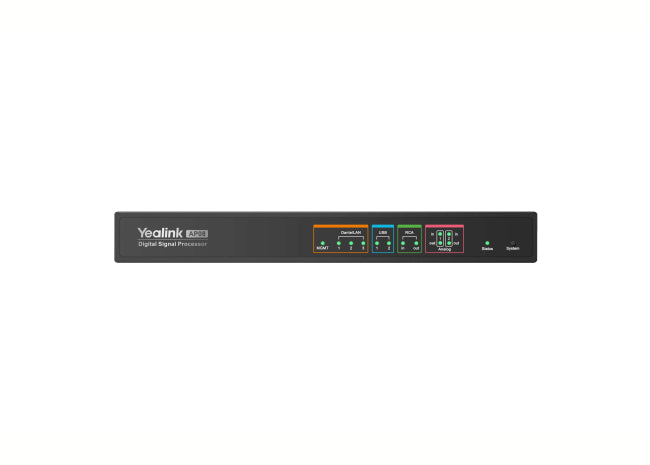 Yealink AP08 Dante Rack Mount DSP for Professional Audio & Conferencing Yealink