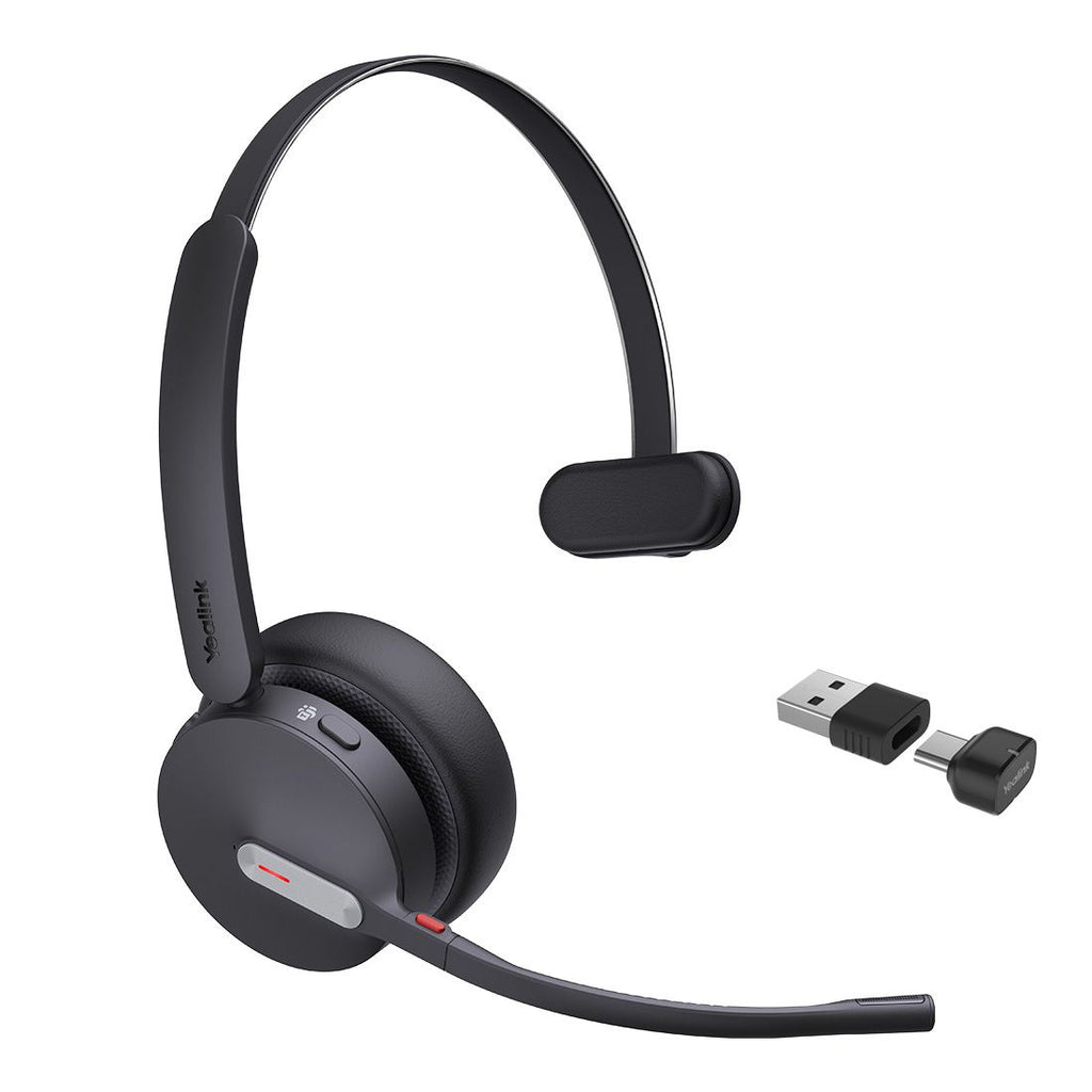 Yealink BH70 Mono Bluetooth Headset for Microsoft Teams - Noise Cancelling