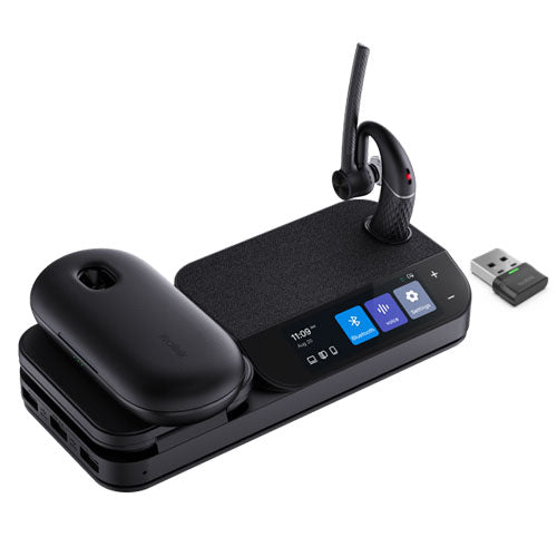 Yealink BH71 Mono Bluetooth Headset with Workstation & Wireless Charging Yealink