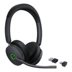 Yealink BH74 UC Certified Wireless Headset - Noise Cancelling for Office & Hybrid Work Yealink