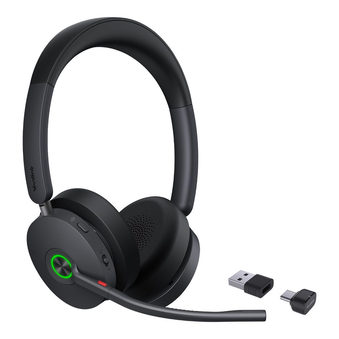 Yealink BH74 UC Certified Wireless Headset - Noise Cancelling for Office & Hybrid Work Yealink