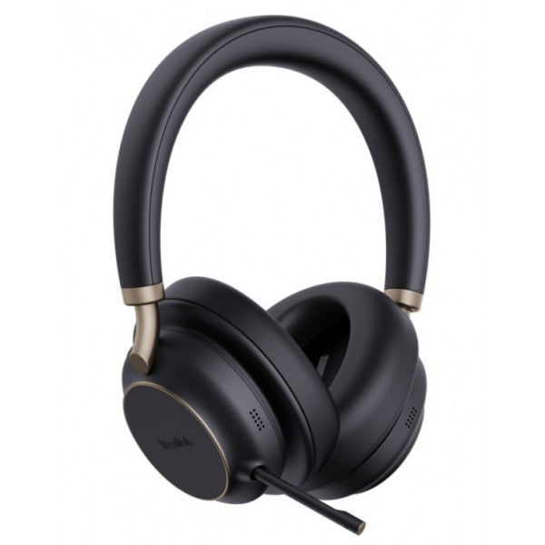 Yealink BH76Plus Bluetooth Stereo Headset, Microsoft Teams, ANC, USB-A, Retractable Microphone, 35 Hours batte