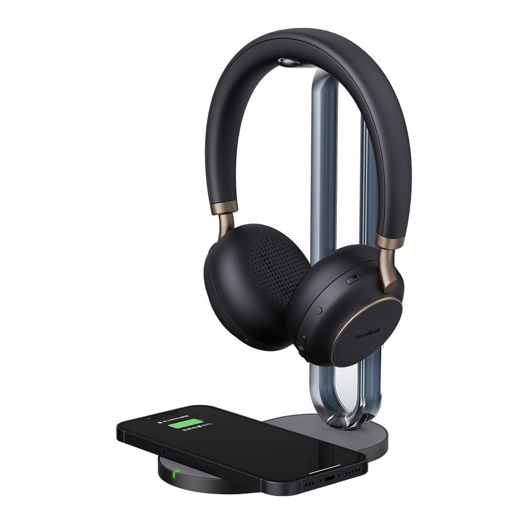 Yealink BH76 Plus Teams Wireless Headset | Noise Cancelling & Charging Stand Yealink