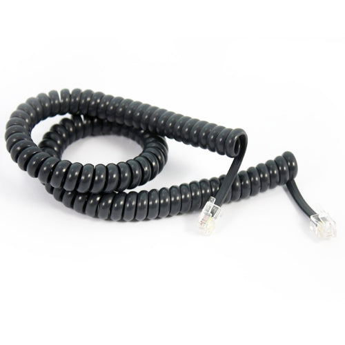 Yealink T27 T29 Handset Curly Cable - RJ9 Phone Cord Replacement 