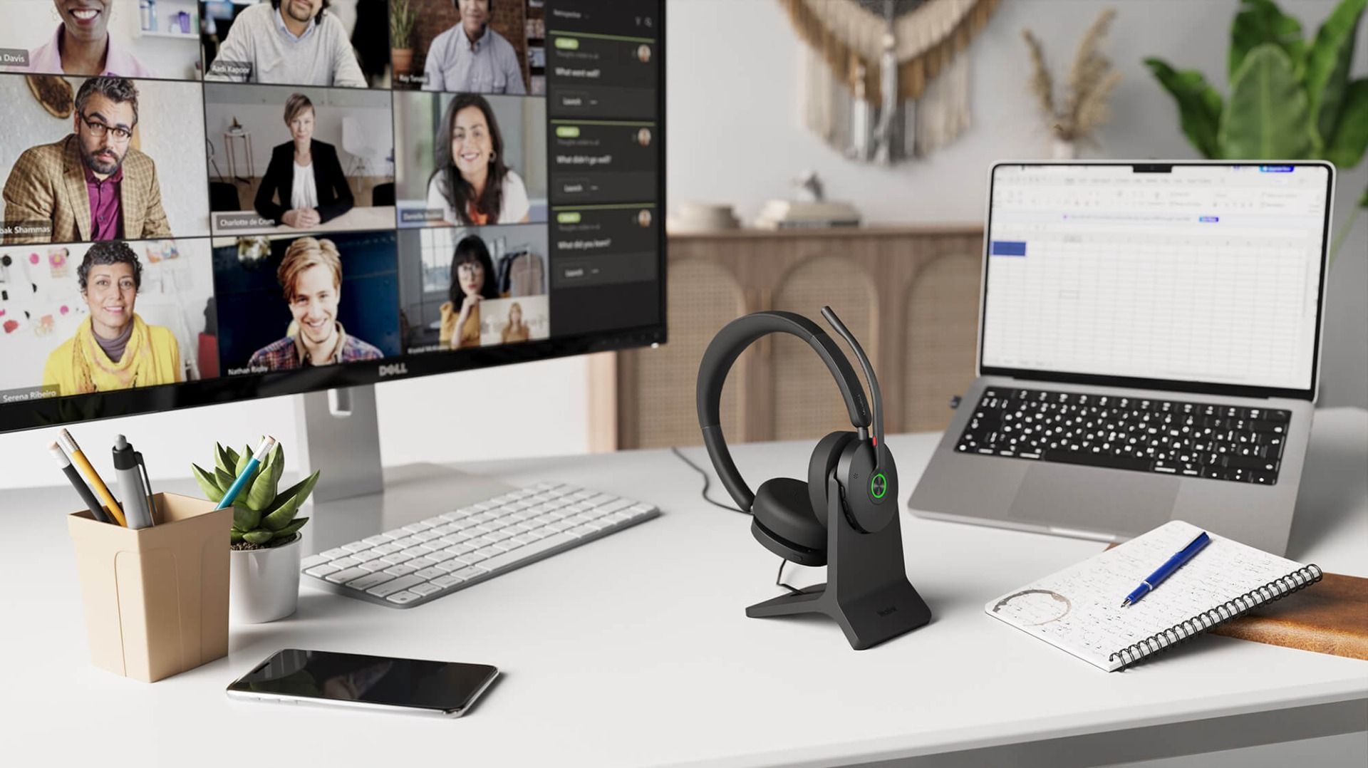 Yealink Charging Stand for BH74 & WH68 Headsets 