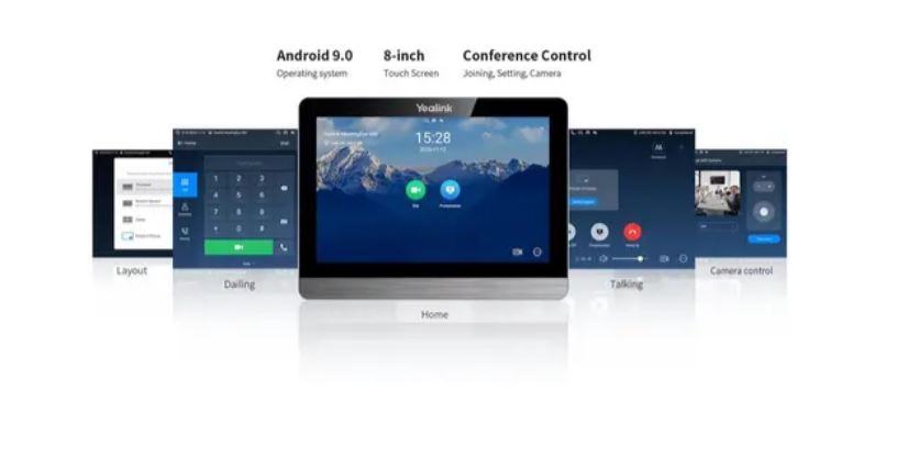 Yealink CTP18 Meeting Room Touch Panel for Easy Video Conferencing Yealink