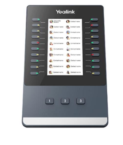 Yealink EXP50 Color Display Expansion Module for Teams Phones Yealink