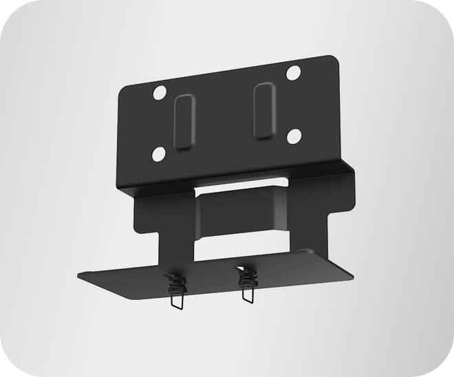 Yealink No-Drill Mount for A25, A40, SmartVision 40 on MeetingDisplay Yealink