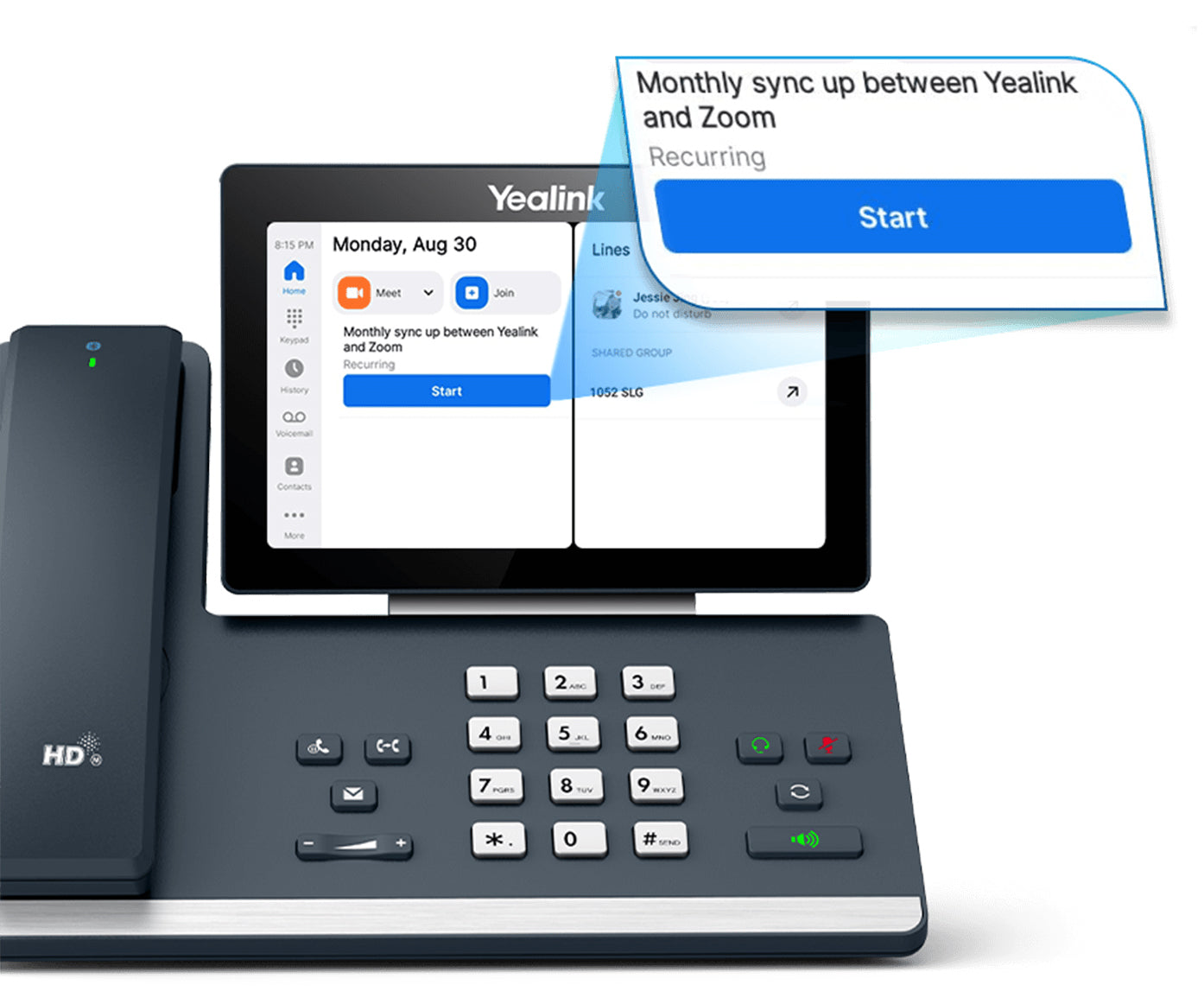 Yealink MP58 Smart Microsoft Teams Phone with Android OS Yealink
