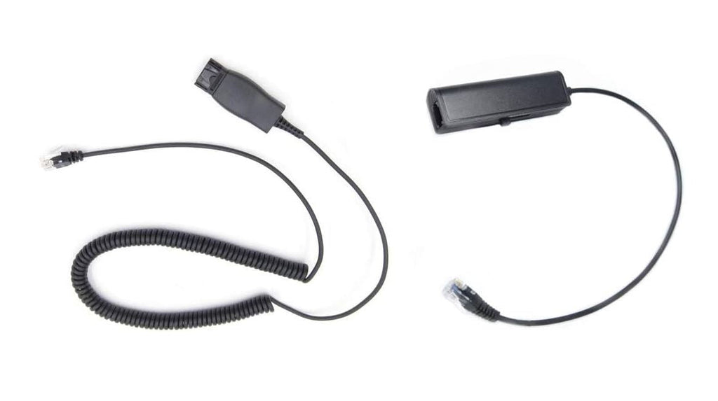 Yealink QD to RJ9 Cord for YHS Headsets - Cisco & Avaya Compatible Yealink